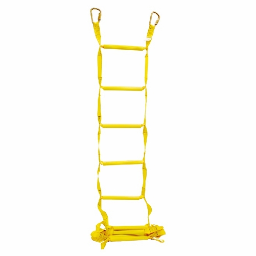 Frenchcreek Wl-50 Flexible Access Ladders 50 Foot   Web Ladder With 1 1/4 Inch  Diameter Round Fiber