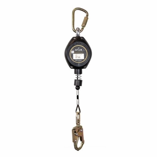 FrenchCreek XR-11T Model  11 foot  Technora Rope, 354-4 1 inch  opening, steel carabiner