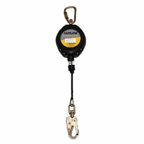 Frenchcreek Xr-30T Model  30 Foot  Technora Rope, 354-4 1 Inch  Opening, Steel Carabiner