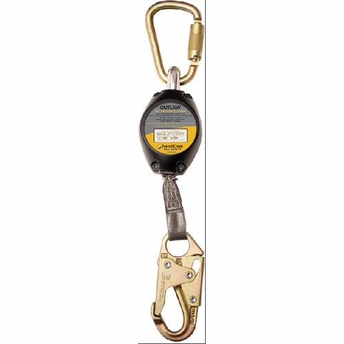 Frenchcreek Xr-7W Model  7 Foot  Web Srl,  354-4 1 Inch  Opening, Steel Carabiner, Aluminum Housin