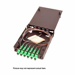 FWM-1X-SP-6SCASM MINI WALL MNT 6F SCAPC SM ADAPTER & PIGTAIL