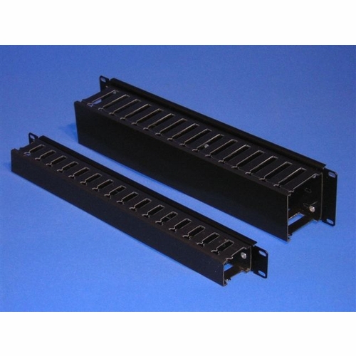 Gei G33Wrp-350 Wire Mounting Panel 19 Inch  X 3.5 Inch  Black Duct