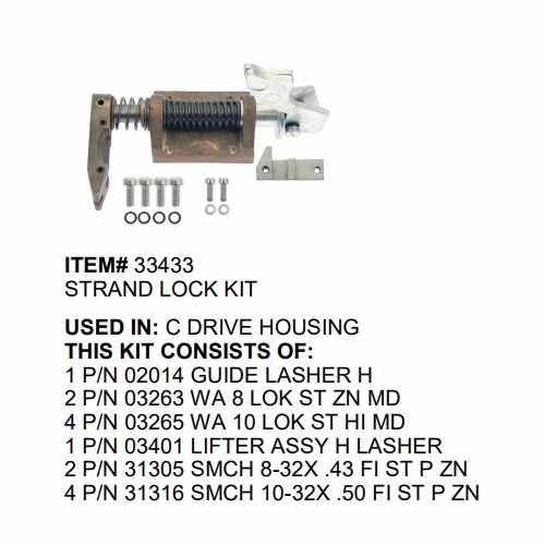 Gmp 02014 Strand Tension Roller Lock Guide For C Lasher Must Buy Item 33433