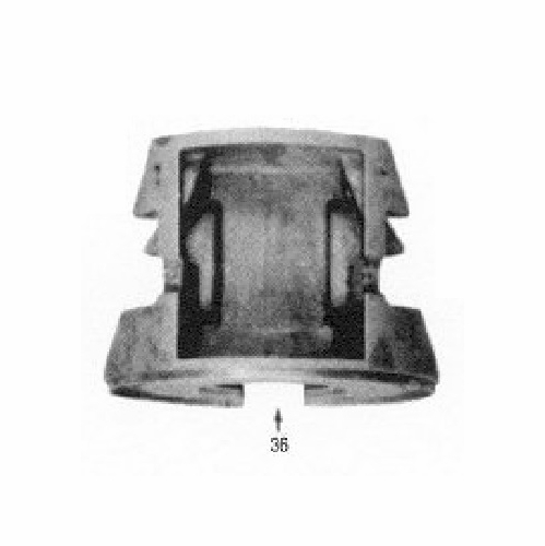 Gmp 02079 Rotating Drum Machined Casting For C Lasher