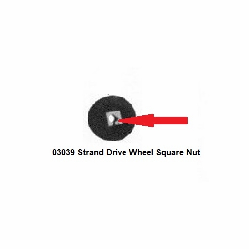 Gmp 03039 Strand Wheel Square Nut