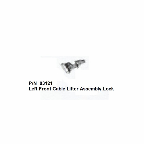 Gmp 03121 Lock Left Front Cable Lifter Assembly
