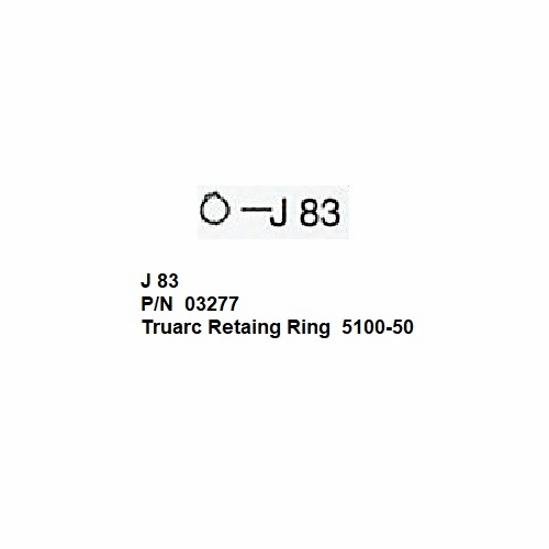 Gmp 03277 Truarc Retaining Ring 5100-50