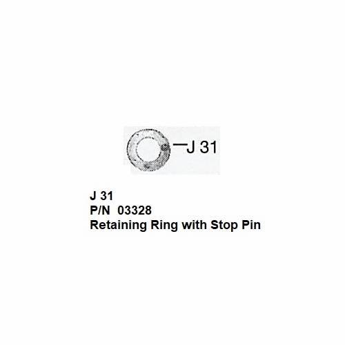Gmp 03328 Retaining Ring W/Stop Pin