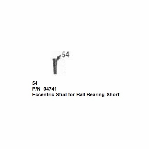 Gmp 04741 Eccentric Stud For Ball Bearing-Short