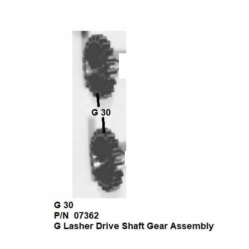 Gmp 07362 Drive Shaft Gear Assy G Lasher