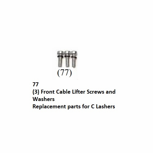 Gmp 15019 (3) Front Cable Lifter Screws & Washers