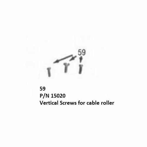 Gmp 15020 Screws Vertical Cable Roller