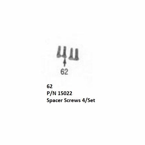 Gmp 15022 Screws Spacer Casting 4/Set