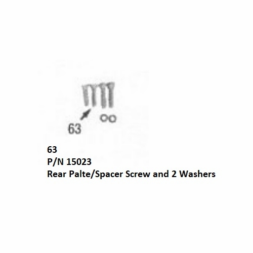 Gmp 15023 Screws & 2 Washers Spacer Casting