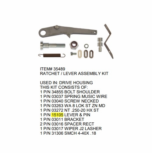 Gmp 15105 Ratchet Pawl On Brake