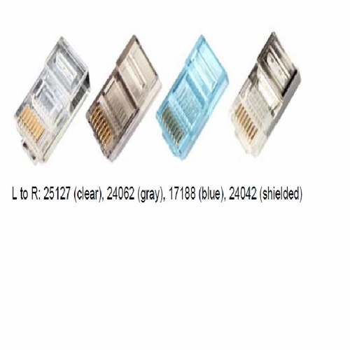 Gmp 24062 Plug Modular 4 Pair 0.038 Inch Solid Conductor 100/Pk