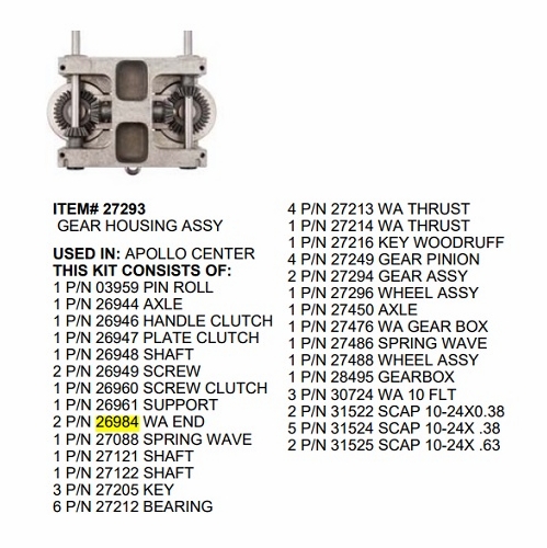 Gmp 26984 Wa End Apollo Lasher