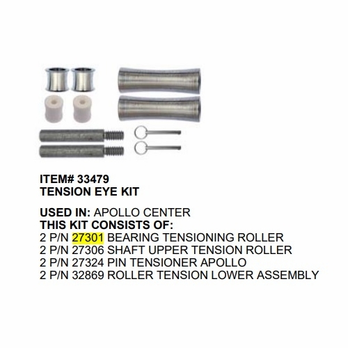 Gmp 27301  Bearing Tensioning Roller -  Apollo Lasher