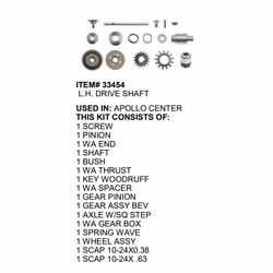 Gmp 27450 Axle W/Sq Step Apollo   V*