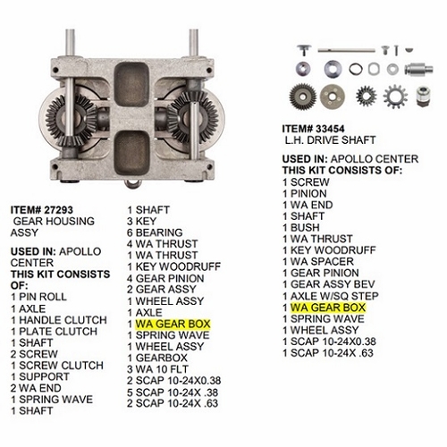 Gmp 27476 Wa Gear Box Apollo