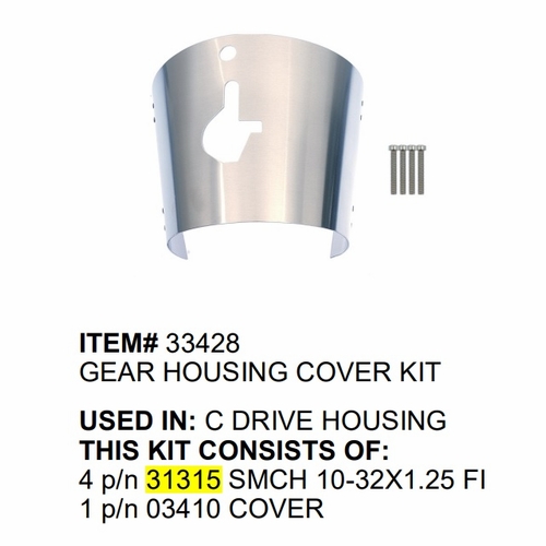Gmp 31315 Kit-C2 Cover Drve Housing Assy  Includes 31315 , 27692