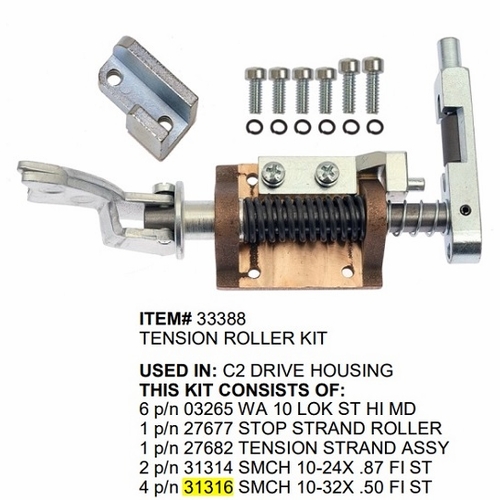 Gmp 31316 Smch  10-32X .50 Fi St P Zn