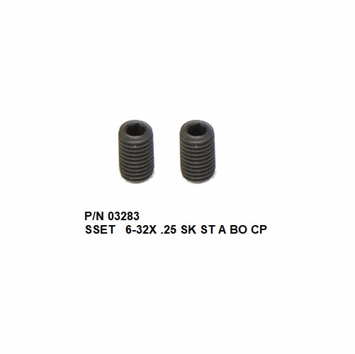 Gmp 03283  Sset   6-32X .25 Sk St A Bo Cp