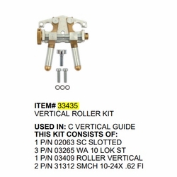 GMP 33435 KIT-C ROLLER VERTICAL GUIDE
