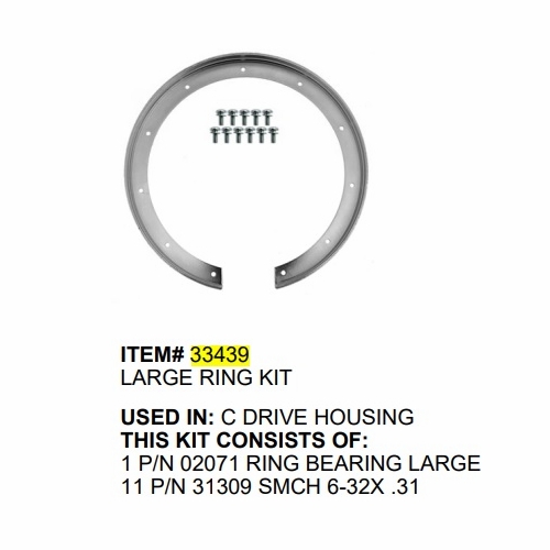 Gmp 33439 Kit-C Large Bearing Ring