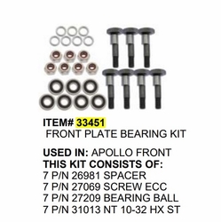 Gmp 33451 Kit-Al Plate Front Bearing