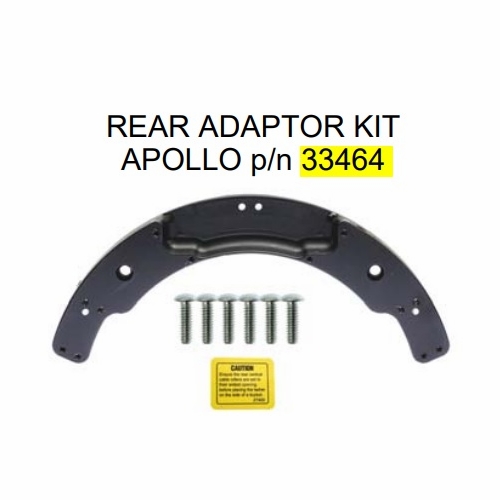 Gmp 33464 Kit-Al Adaptor Rear