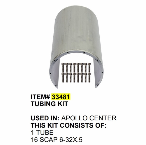 Gmp 33481 Kit-Al Spacer Center For Apollo - Tubing Kit