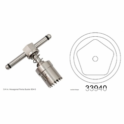 GMP 33940 PENTABUSTER 3/4 INCH PENTA 1/2 INCH RATCHET