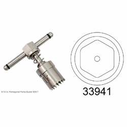 GMP 33941 PENTABUSTER 9/16 INCH HEX 1/2 INCH RATCHET