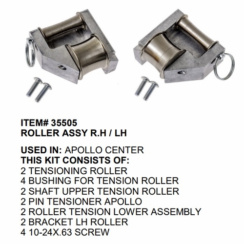 Gmp 34014 Kit-Tension Roller Assy Kit 35505