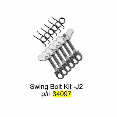 Gmp 34097 Kit-Swing Out Bolt J2  07547