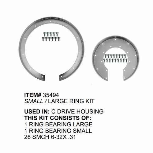 Gmp 35494 Bearing Rings Large And Small C Lasher