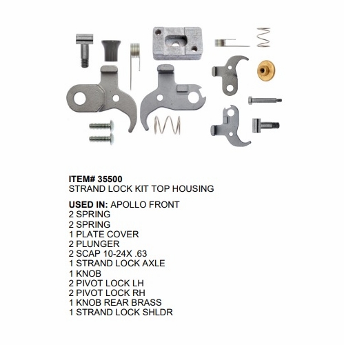GMP 35500 REPLACED 33484 KIT-AL LOCK STRAND VERTICAL