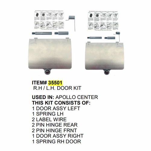 GMP 35501 R.H / L.H. DOOR KIT APOLLO