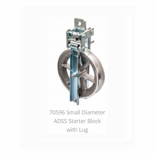 GMP 70596 BLOCK WITH CLEVIS ADSS 9.6 RT DIAMETER