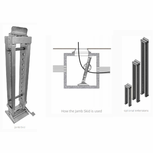 Gmp 70640 Jamb Skid 48 To 85 Inches 43 Inch Extension Included