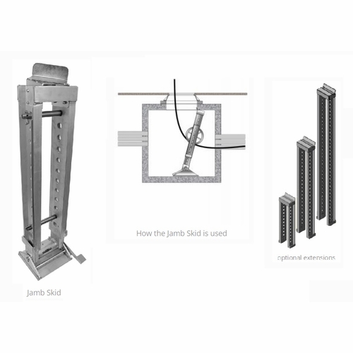 Gmp 70643  Jamb Skid 84 To 121 Inches 76 Inch Extension Included