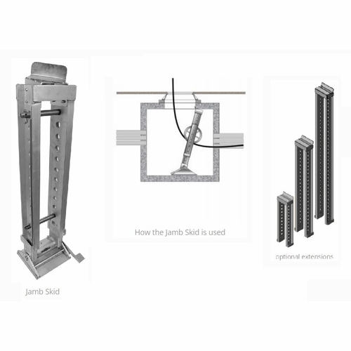 Gmp 70646 Jamb Skid 114 To 151 Inches  109 Inch Extension Included