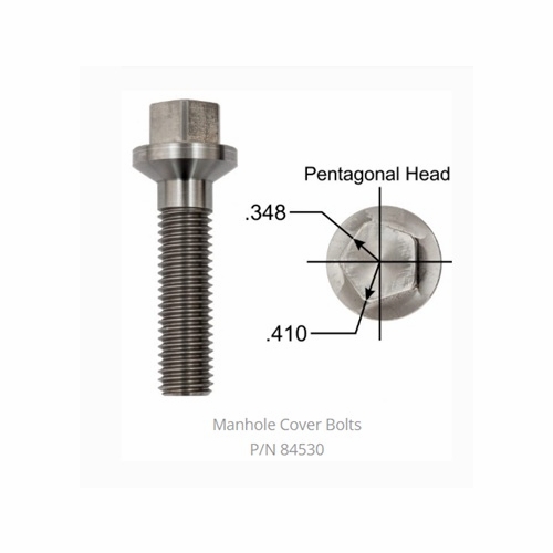 Gmp 84530 Bolt Manhole Cover 5/8 X 3 1/4 Inch