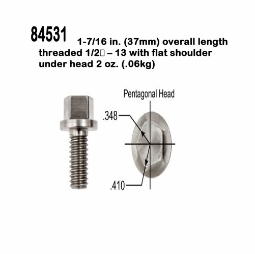 Gmp 84531 Bolt Manhole Cover 1/2X 1 7/16