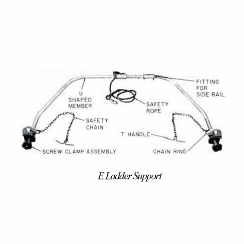Gmp 86351 Support Ladder E  23.50 Inch  Repaired Rigid Ladder Sling Small