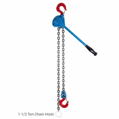 GMP General Machine Products 87268 CHAIN HOIST 1.5 TON MANUAL LEVER
