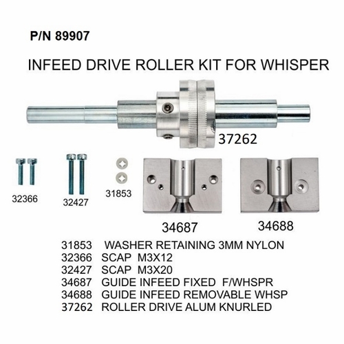 Gmp 89907 Kit Infeed Drive Roller Whisper