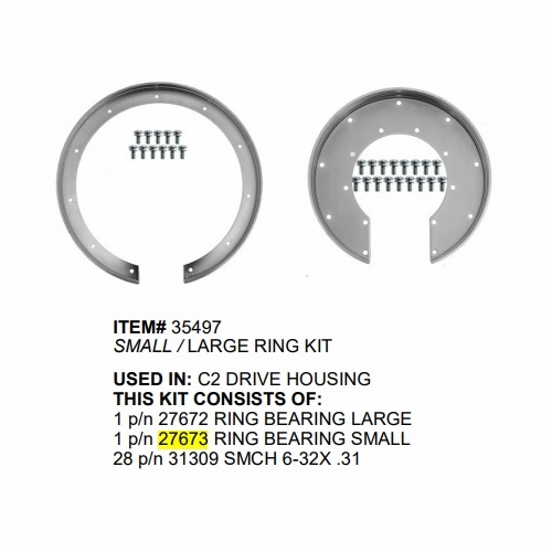 Gmp C2 Lasher 27673 Rear Bearing Ring