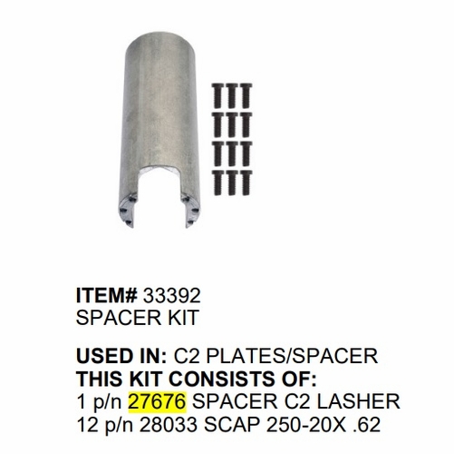 Gmp C2 Lasher 27676 Spacer Casting